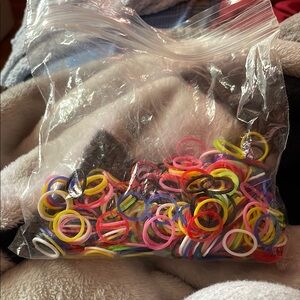 Colorful Hair Elastics Set